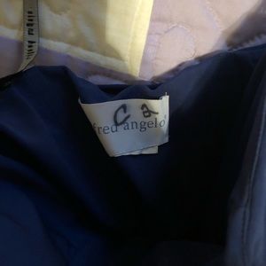 Alfred Angelo size 2 navy bridesmaid dress